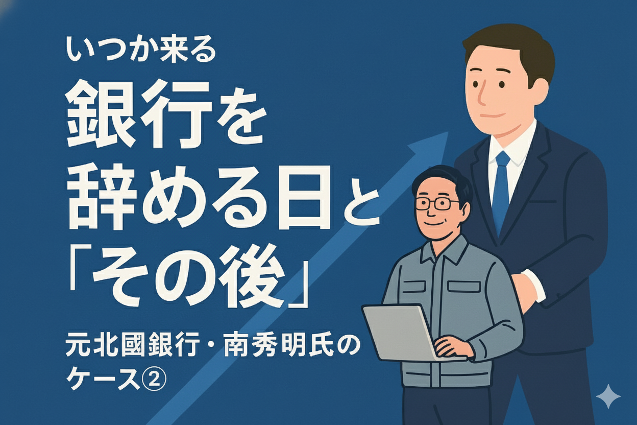いつか来る「銀行を辞める日」と「その後」～元北國銀行・南秀明氏のケース②