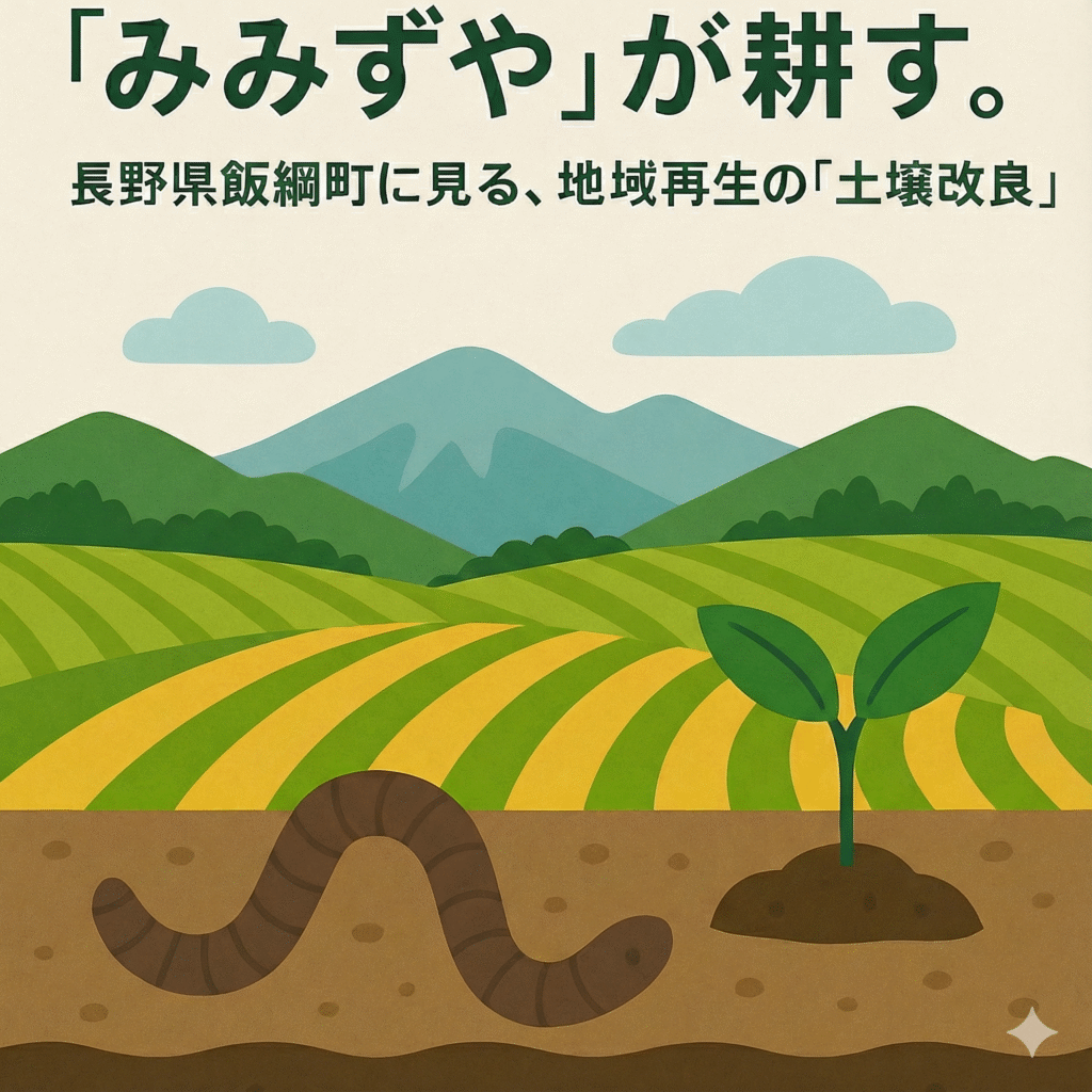 ◎「みみずや」が耕す。長野県飯綱町に見る、地域再生の「土壌改良」