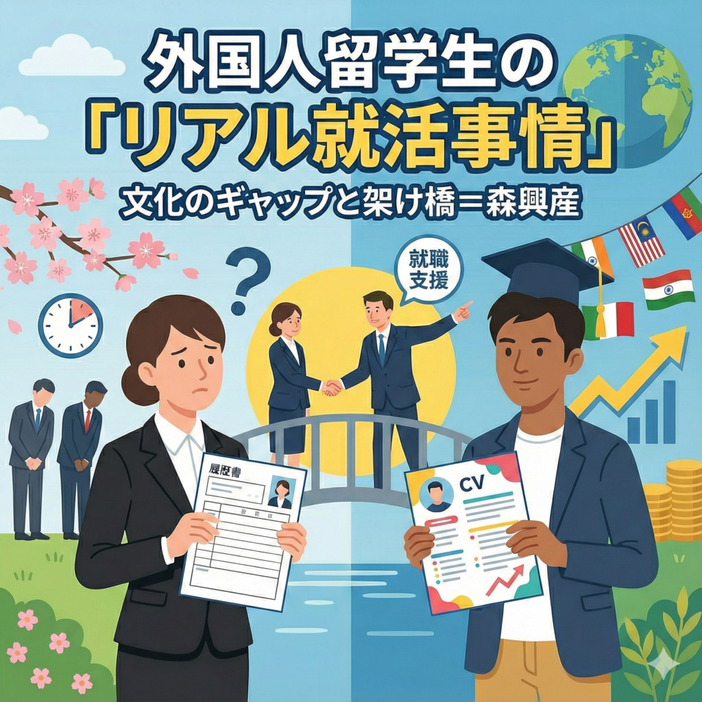◎外国人留学生の「リアル就活事情」＝森興産④