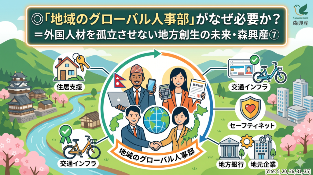 ◎「地域のグローバル人事部」がなぜ必要か？＝外国人材を孤立させない地方創生の未来・森興産⑦