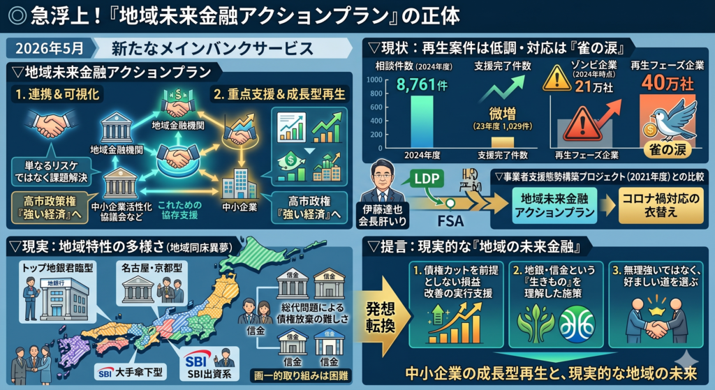 ◎急浮上した「地域未来金融アクションプラン」とは何か